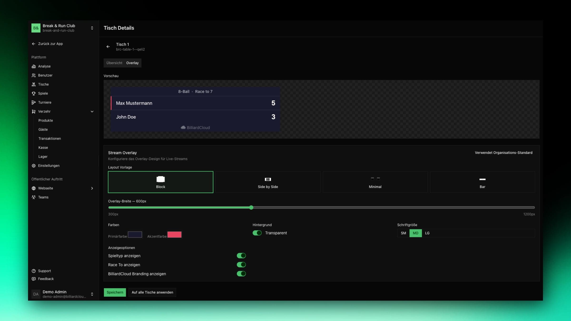 OBS overlays, configured in seconds