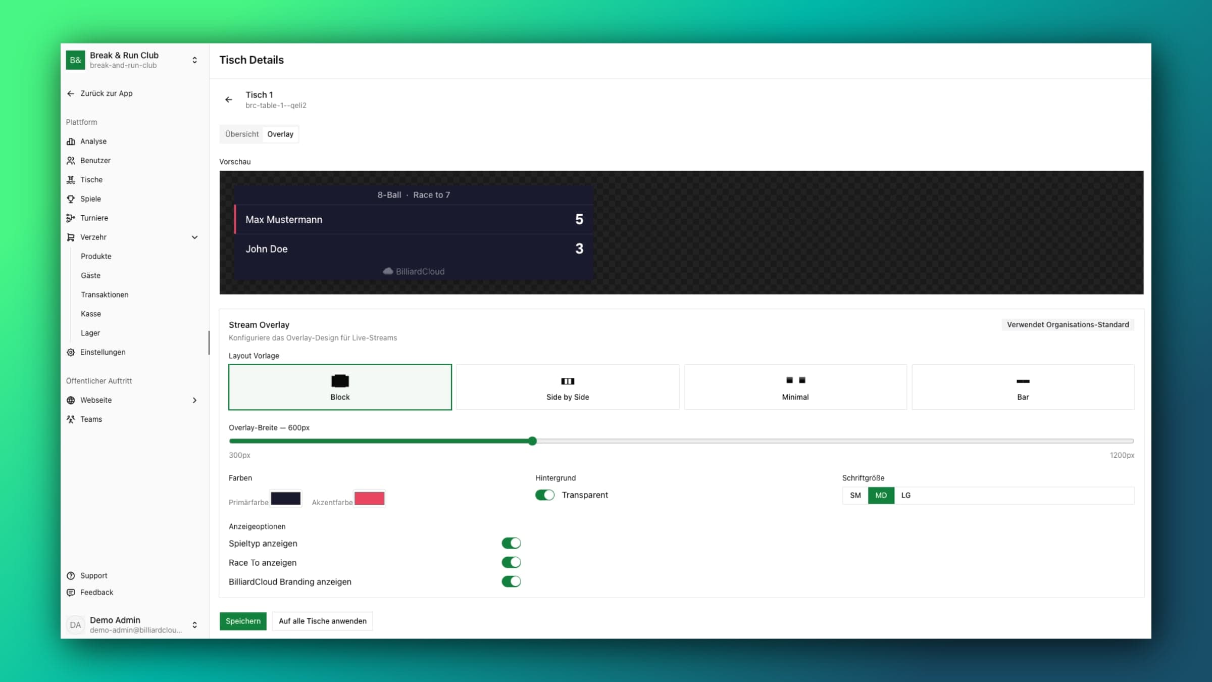 OBS overlays, configured in seconds